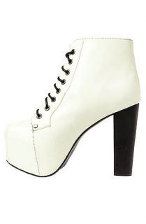 Jeffrey Campbell Shoe The Lita Glow in the Dark in White