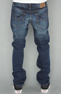 LRG The Core Collection Slim Straight Fit Jean in Dark Indigo Wash
