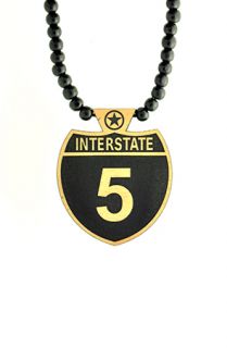 SwaggWood Interstate 5 Wood Pendant