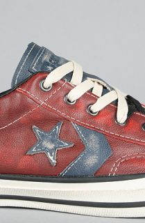 Converse The John Varvatos JV Star Player Sneaker in Red Blue