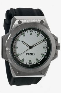 Flud Watches The F22 Watch in Silver White