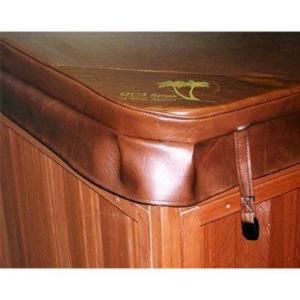 QCA Spas Hard Hot Tub Cover for Gilbraltar, Monte Carlo and Seville Hot Tub Models SI154HD