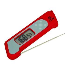 CDN ProAccurate Folding Digital Thermocouple Food Thermometer in Red TCT572 R