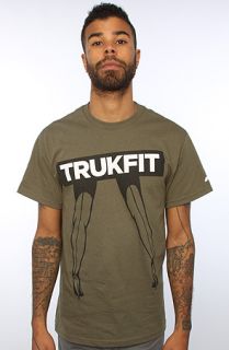 TRUKFIT The Got Legs Tee in Moss