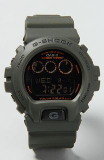 G SHOCK  The 6900 Solar Military Series Watch in Green