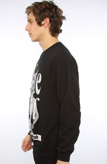 T.I.T.S. (Two In The Shirt) The White Girl Crewneck Sweatshirt in Black