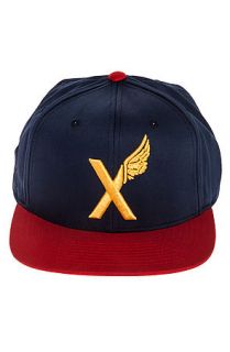 10 Deep Hat X Wings Snapback in Navy Blue