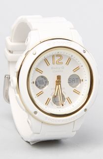 G SHOCK  The BabyG Big Face Combi Watch in White