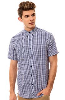 Society Original Products The Always Hungry Buttondown Shirt in Blue