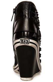 Ash Shoes Sneaker Tiffany in Nappa Wax Black