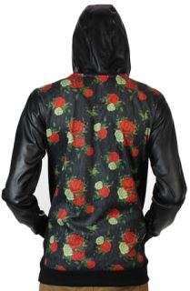 Entree LS Floral Tiger Black Hoodie