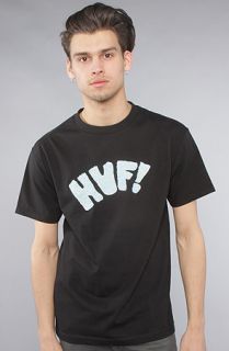 HUF The Leopard Tee in Black