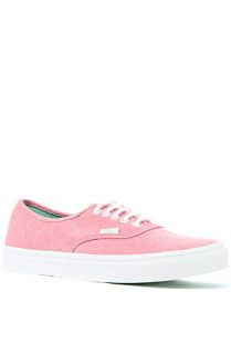Vans Authentic Slim Sneaker in Chateau Rose Stone Wash