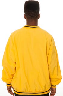 BURIED ALIVE VINTAGE The Vintage IZOD Nylon Golf Pullover in Yellow