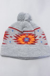 Obey The Native Beanie in Heather Gray
