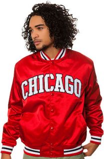 Mitchell & Ness Jacket The Chicago Bulls in Red
