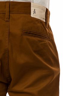 Altamont Pants Davis Slim Chino in Tobacco in Brown