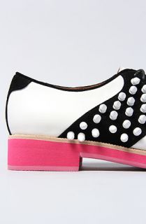 Jeffrey Campbell Shoes Skull & Spikes in Black Combo