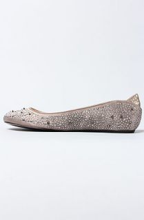 Sam Edelman Shoe Jolie Shoe Slip on Flats in Stone and Zinc