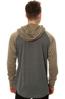 ARSNL The Lantern 2 Hoodie in Heather Grey and Olive