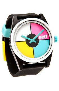 NEFF Watch The Daily CMYK Square in Black