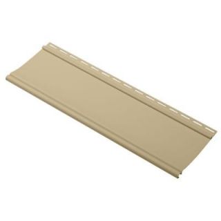 Cellwood Colonial Beaded 24 in. Vinyl Siding Sample in French Silk PB65MSAMPLE 210