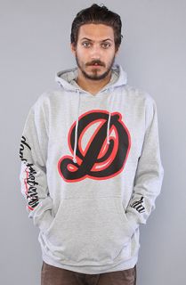 DTA   Rogue Status The Capital D Pullover Hoody in Gray