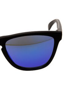 Oakley Sunglasses Frogskin in Violet Iridium and Polished Black