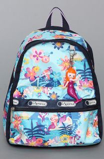 LeSportsac The Disney x LeSportsac Mini Basic Backpack With Charm in Tahitian Dreams