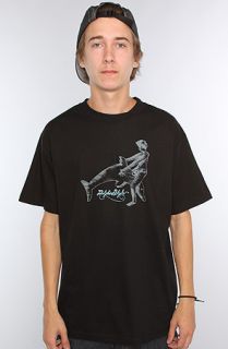 Skate Mental The Dolphin Style Tee in Black