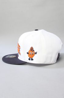 47 Brand Hats The Syracuse Blockhouse MVP Snapback Cap in Orange Navy