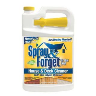 Spray & Forget 1 gal. House and Deck Cleaner SFHD1GRTU