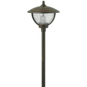 Moonrays Auburn Style Outdoor Bronze 12 Volt 10 Watt Metal Path Light 95816