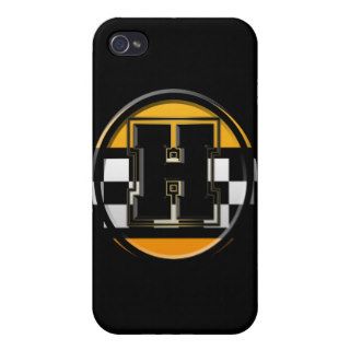 Initial H taxi driver iPhone 4/4S Covers