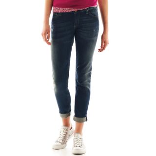 ARIZONA Skinny Ankle Jeans, Dk Wash, Womens