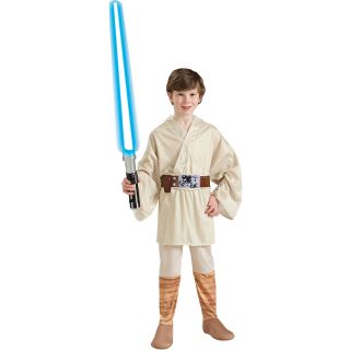 Star Wars Luke Skywalker Child Costume, Brown, Boys