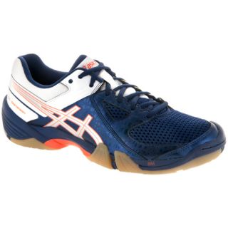 ASICS GEL Dominion ASICS Mens Indoor, Squash, Racquetball Shoes Navy/Silver/Wh