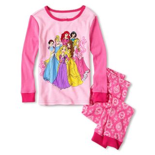 Disney Princess 2 pc. Pajamas   Girls 2 10, Pink, Girls