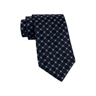 Izod Neat Tie, Black, Mens