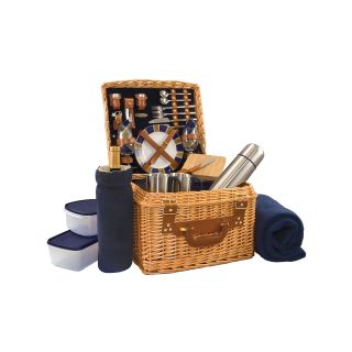 Picnic Time Canterbury Picnic Basket for Two