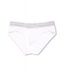 2IST SHAPELIFT Dual Lifting Brief Mens Underwear (White)