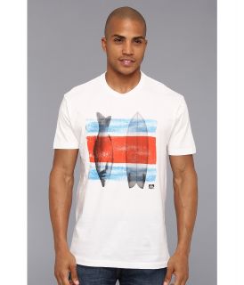 Reef Fished Out Tee Mens Short Sleeve Pullover (White)