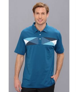 Travis Mathew Christensen S/S Polo Mens Short Sleeve Knit (Blue)