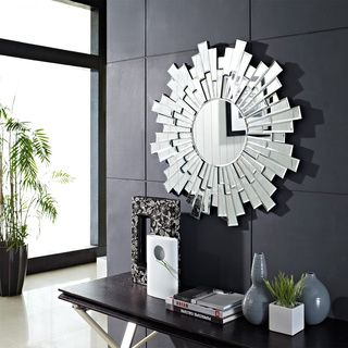 Radiant Round Linked Wall Mirror