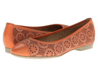 Geox D Ritva Womens First Walker Shoes (Orange)