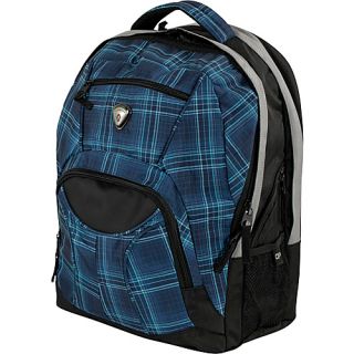 Mentor 17 inch Deluxe Laptop Backpack Blue Ocean   CalPak Laptop Backpack