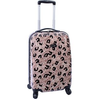 Leopard 20 Twister Hardside Natural   Jessica Simpson L