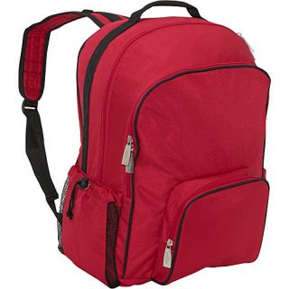 Macropak Backpack Cardinal Red   Wildkin School & Day Hiking Backpacks
