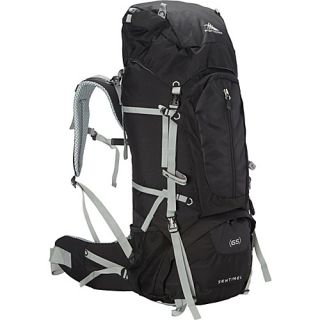 Sentinel 65 Backpacking Pack Black/Black/Silver   High Sierra Backpa