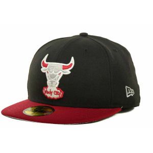 Chicago Bulls New Era NBA Hardwood Classics Sneak Up 59FIFTY Cap
